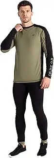 [Dare2b] Men's Exchange III Thermal Baselayer Set Base Layer, Olivine Green/Black, S