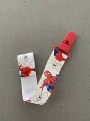 Baby Dummy Clips Pacifier Chain Soother Holder Strap Spiderman