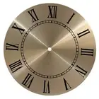 243mm Roman Numeral Clock Dial Face Made of Aluminium for DIY Home Projects