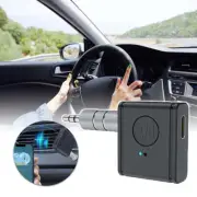Wireless Bluetooth 5.3 Receiver Call Listening Navigation 3.5MM AUX Car Adapter