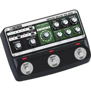 BOSS RE-202 空間迴音效果器 Space Echo 傳奇經典再現 全新品公司貨 現貨【民風樂府】