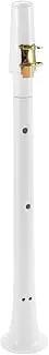Labymos White Pocket Sax Mini Portable Saxophone Little Saxophone With Carrying Bag Woodwind Instrument