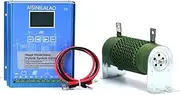 Hybrid Solar Wind Charge Controller,12V 24V 12000W MPPT Solar Panle Wind Turbine Generator Controller for Lithium Battery Or Wind Generator