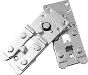 2Pcs Cut Sofa Connector Iron Buckle Furniture Connectors for Sectional Sofa Stability Easy Installation with Symmetrical Screw Keep Modular Furniture Secure