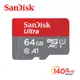 【蝦皮直營】SanDisk Ultra microSD UHS-I A1 64GB記憶卡公司貨140MB/s