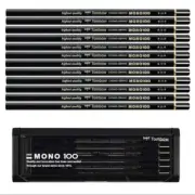 Tombow MONO 100 Pencil - 4B, 12pc Box Set