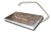 RotoMetals Zinc Anode Hang Overboard w/Copper Wire 5 inches X 9 inches About 6.5