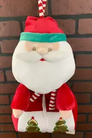 Santa Clause Merry Christmas Baby Diaper Stacker Stocking