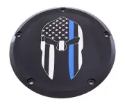 CUSTOM ENGRAVING LE02-46BG 7 M8 FLT/FLH Derby Cover
