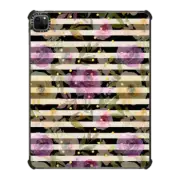 iPad Pro 12.9-inch (5th/6th gen) iPad Impact Case Black white pink yellow lavender gold geometrical floral