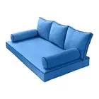 STYLE3 Mattress Pillow Daybed Porch Swing Contrast Trim Queen AD102 COVERS ONLY