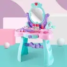 Kids Pretend Play Princess Make up Beauty Set with Light Girl Children Fun