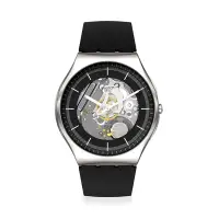 在飛比找Yahoo奇摩購物中心優惠-Swatch Skin Irony 超薄金屬系列 BLACK