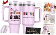 Gifts for Mother in Law, 40Oz Mother in Law Tumbler with Handle, Mother Purple