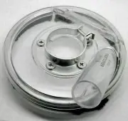 5"Vacuum Clear Dust Shroud Cover For 3.5"-5"Angle Hand Grinder Polisher B-100A