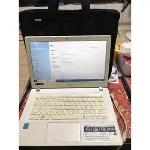 Acer Aspire V13 寬螢幕 13.3吋 筆記型電腦 型號:V3-371-50BW 記憶體4GB