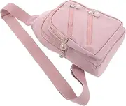 [Generic] Stylish Portable Chest Bag for Women Lightweight Crossbody Purse Versatile Travel Outdoor Use present for Moms Friends Elegant Design Light