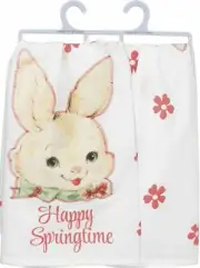 Primitives by Kathy Happy Springtime Dish Towel - 1 Piece Only