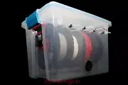 3D Printer Filament Storage Dry Box - Print Directly from the Box - Quad Box