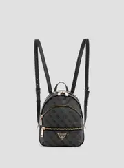 GUESS Black Logo Manhattan Backpack