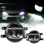 Pair 6000K LED Fog Light Clear Lens Replacement Upgrade For 08-13 Lexus IS T2 (for: Lexus)