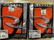 Radwear Orange Safety Work Vest SV83 Mesh 2XL Silver Reflective Tape , Qty. Of 2