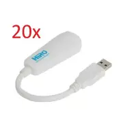 NEW 20x HiRO H50315 USB 3.0 Gigabit Network Adapter Windows 11 10 Plug and Play