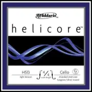 D'Addario Helicore Cello Single G String, 4/4 Scale, Light Tension H513-L