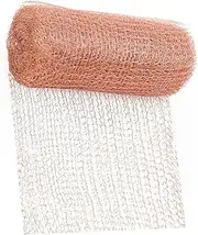 Copper Mesh for Mice - Snail Control Wire Mesh - Copper Wire Roll for Plants & Gardening, Odorless Barrier for Bat & Blocking