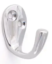 Alno A902-PC Single Robe Hook Polished Chrome