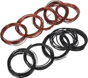 10pcs Braided Aluminum Wire Metal Craft Products Bonsai Tree Wire Training Wire Garden Flexible Tie Bonsai Aluminium Wire Garden Wire Jewelry Making Wire Bonsai Aluminum Wire