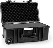 TSA Approved Wheeled Waterproof Case with Customizable Foam - Premium Camera Case with Wheels, IP67 Rated Mobile Case for Laptops, Drones, and Camera Gear, for Safe Transport 20.6 x 10.8 x 7.3 Inc