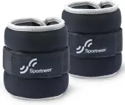 Ankle Weights: Sportneer 0.5 x 2/1 x 2 kg Weights Ankle Wrist Arm Leg Weight...
