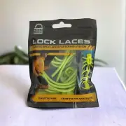 LOCK LACES Elastic Shoelace & Fastening System - Sour Green Apple