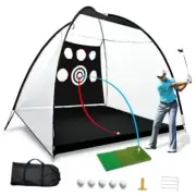 Golf Net, 10x7ft Automatic Ball Return System Golf Nets for Backyard Driving