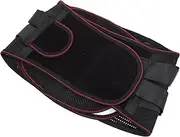 Healeved Steel Plate Waist Belt Fitness Sports Back Support Widen Waist Trainer Back Brace for Lumbar Support