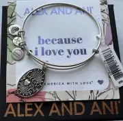 Alex and Ani 'Because I Love You II' Charm Bangle