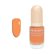 Carlo Rista Lacquer Water-Based Peel Off Odourless AU Orange Nail Polish