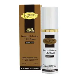 【Bioneo 德國百妮】粉鑽潤色CC霜 SPF50★★★★(30ml*1)