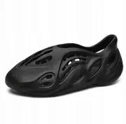 Shoes Sandals For Men Solid Yeezy Beach Slippers black