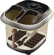Foot Bath Foot SPA with Red Light Electric Constant Temperature Feet Soaking Tub Foot Bath Bucket, Gray