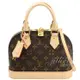 Juliet茱麗葉精品 Louis Vuitton LV M53152 ALMA BB 新版經典花紋手提斜背小艾瑪包-附掛鎖現金價$56,800