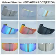 Motorcycle Helmet Visor For AGV K3 E2206 New K3 Pinlock Capacete Anti UV Lens