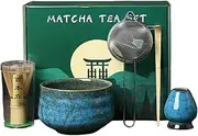 Matcha Whisk and Bowl | Matcha Kit Matcha Bowl Matcha Maker,Matcha Set Whisk and Bowl for Family, Friends, Home, Christmas