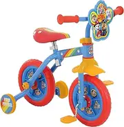 Paw Patrol 2-in-1 Training Bike - 10 Inch, Officially Licensed, Vibrant Decals, Sturdy Frame, Adjustable Seat and Handlebars - Perfect for Paw Patrol Fans - Ages 2+