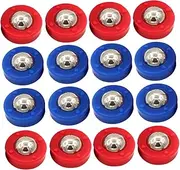 CORHAD Shrimpboard Toys 24pcs Mini Shuffleboard Desktop Game Set for Boys and Girls Adults Interactive Shuffleboard Game Accessories
