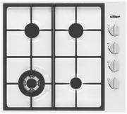 Chef 60cm Gas Cooktop White -
