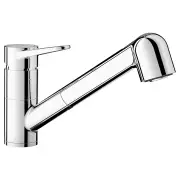 Blanco BLANCOWEGA-S II Galvanic Chrome Top Lever Tap BLANCOWEGA-SII