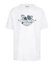 graphic-print T-shirt XL white