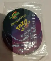 Space Jam Movie Motion Tazo Number 9 12 and 14 Factory Sealed 3 discs